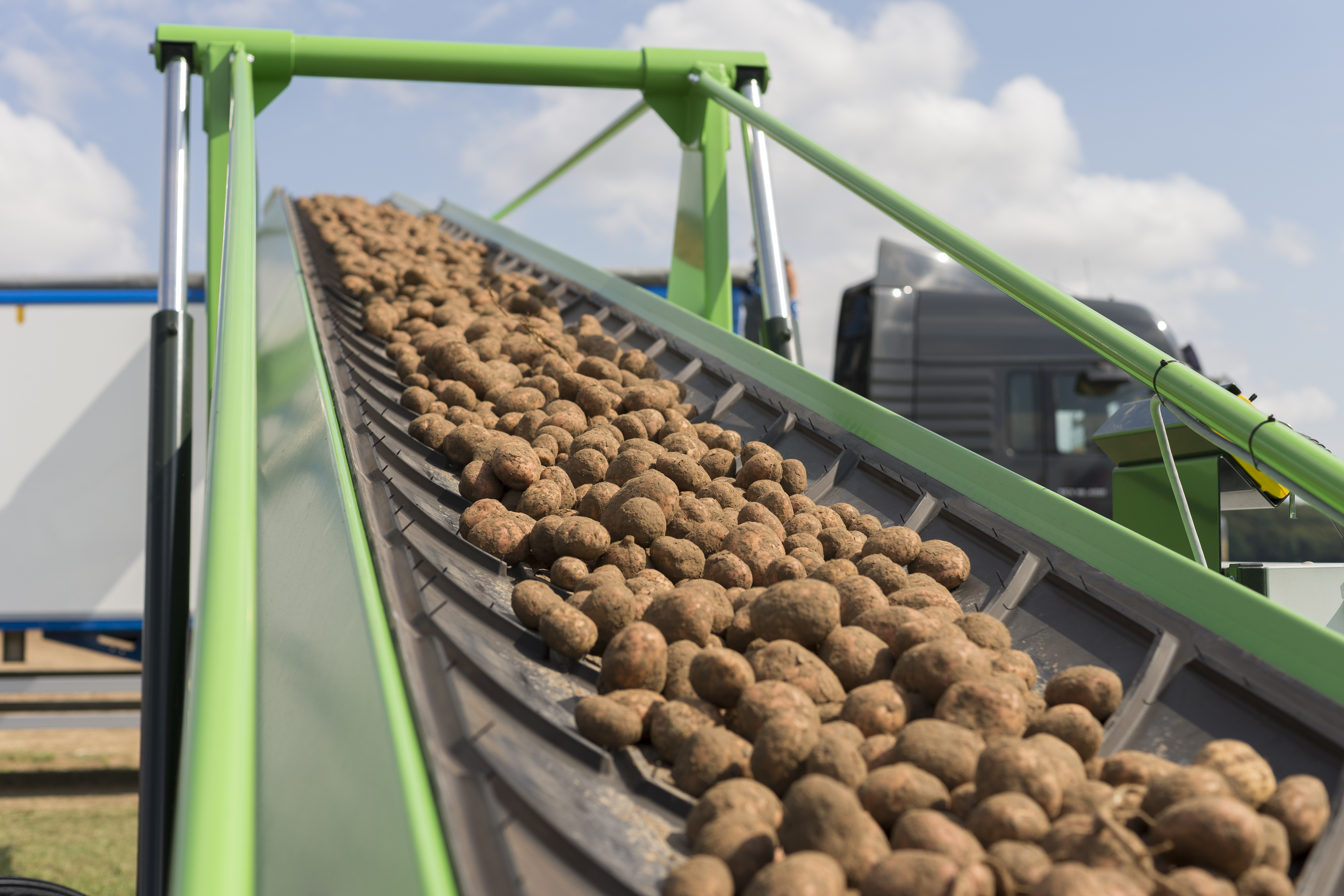 Transport aardappelen